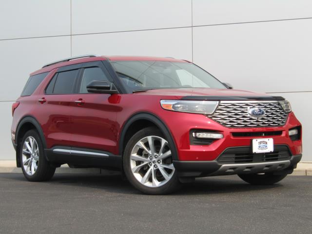 Rapid Red 2022 Ford Explorer SUV / Crossover All-Wheel Drive Automatic