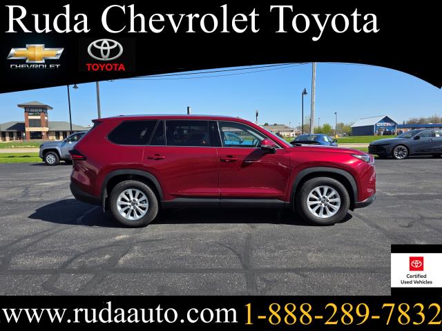 Red (RUBY FLARE PEARL) 2025 Toyota Grand Highlander Hybrid XLE AWD SUV / Crossover All-Wheel Drive Continuously Variable Transmission