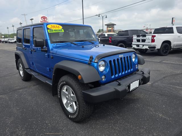 Used 2016 Jeep WRANGLER UNLIMITED Sedan