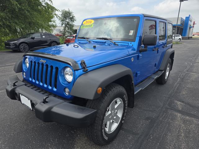 Used 2016 Jeep WRANGLER UNLIMITED Sedan